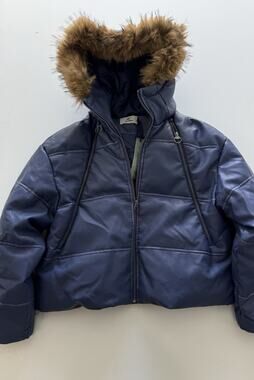 Scuffer’s Raw Royal Blue Puffer Jacket Unisex Medium